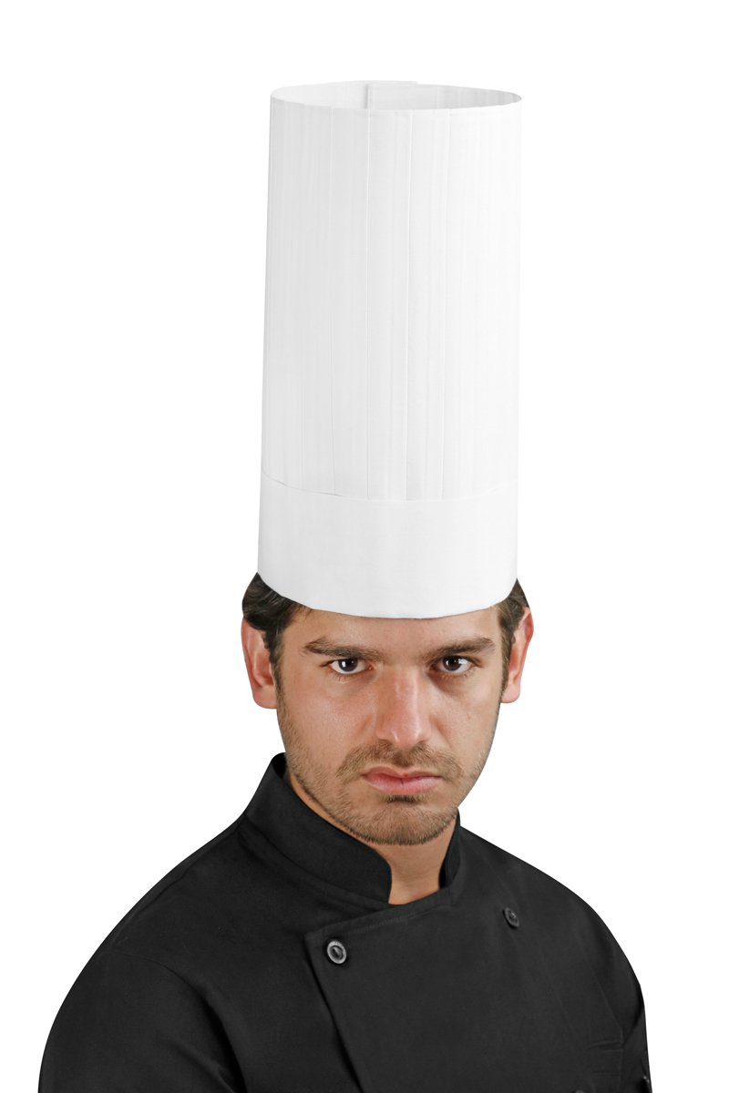 Cappello chef rigido lavabile