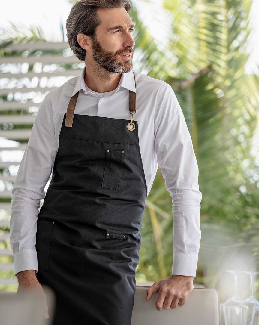 Grembiule Harris nero Carine