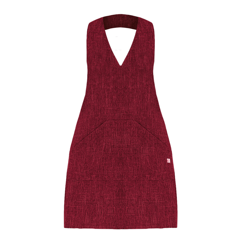 Grembiule Scotland bordeaux